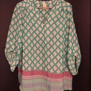 Faded Glory 3/4 sleeve shirt